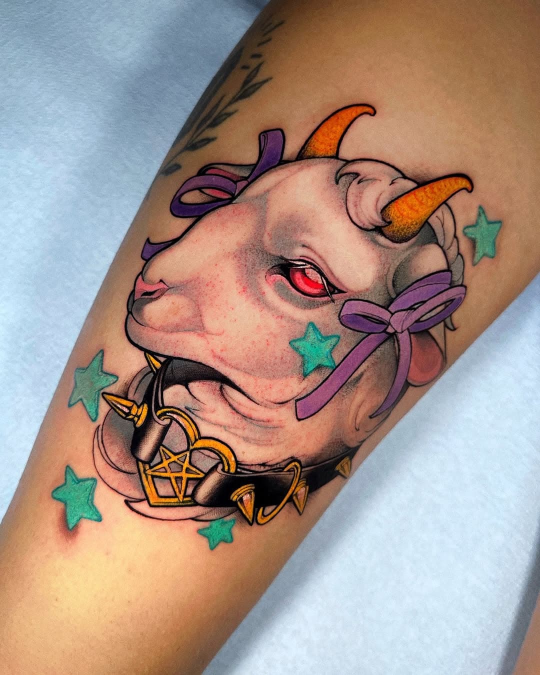 A lovely lamb i did for my friend @noema.tattoo 🥹🤍

Using @fluidtattoomachine and @bodysupply_needles 🥇

_______________________________________________________
.
.
.
.
.
.
.
.
.#tatt #tattoo #neotraditional #kawaiitattoo #lambtattoo #newschooltattoo #neotrad #tattoos