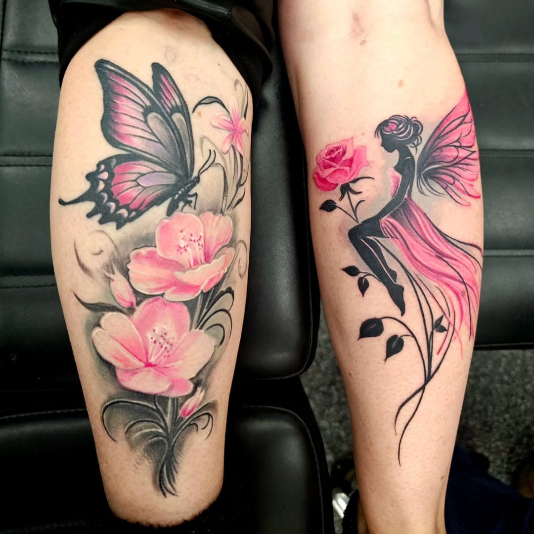 One fresh, one 4 months healed. Can you tell which ones which? 

Sponsored by @starrtattoosupplies & @inkdoctortattoo 

Supplies from @tattooeverythingsupplies @killerinktattoo  @worldfamousink @starrtattoosupplies @inkdoctortattoo

 #freshvshealed #colourtattoo #calftattoo