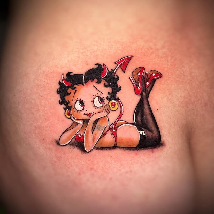 Betty Boop 💄 para @chrichri6973 

Merci Chris! 

Hecho en @tripntattoobcn ✍️
.
.
.
.
.
.
.
#betty #bettyboop #bettybooptattoo #tattoobcn #bcn #fullcolortattoo