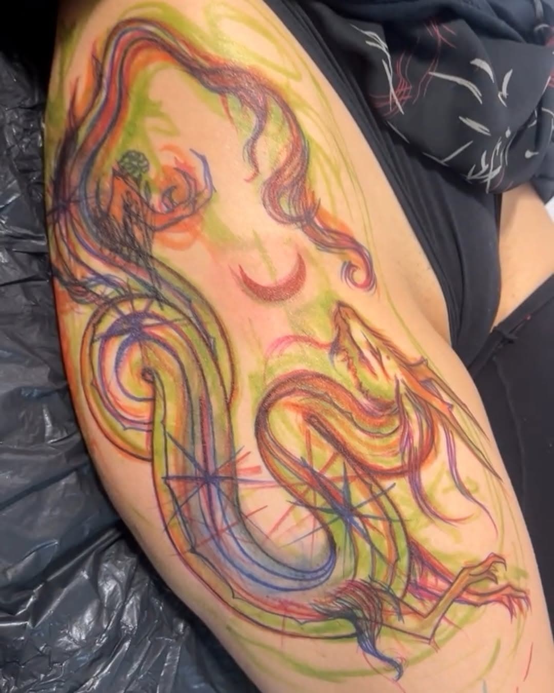 🐉 
Swipe for freehand