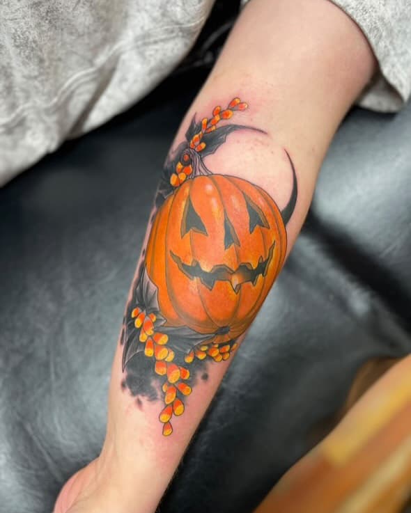 A festive piece by @leebrooker 🎃