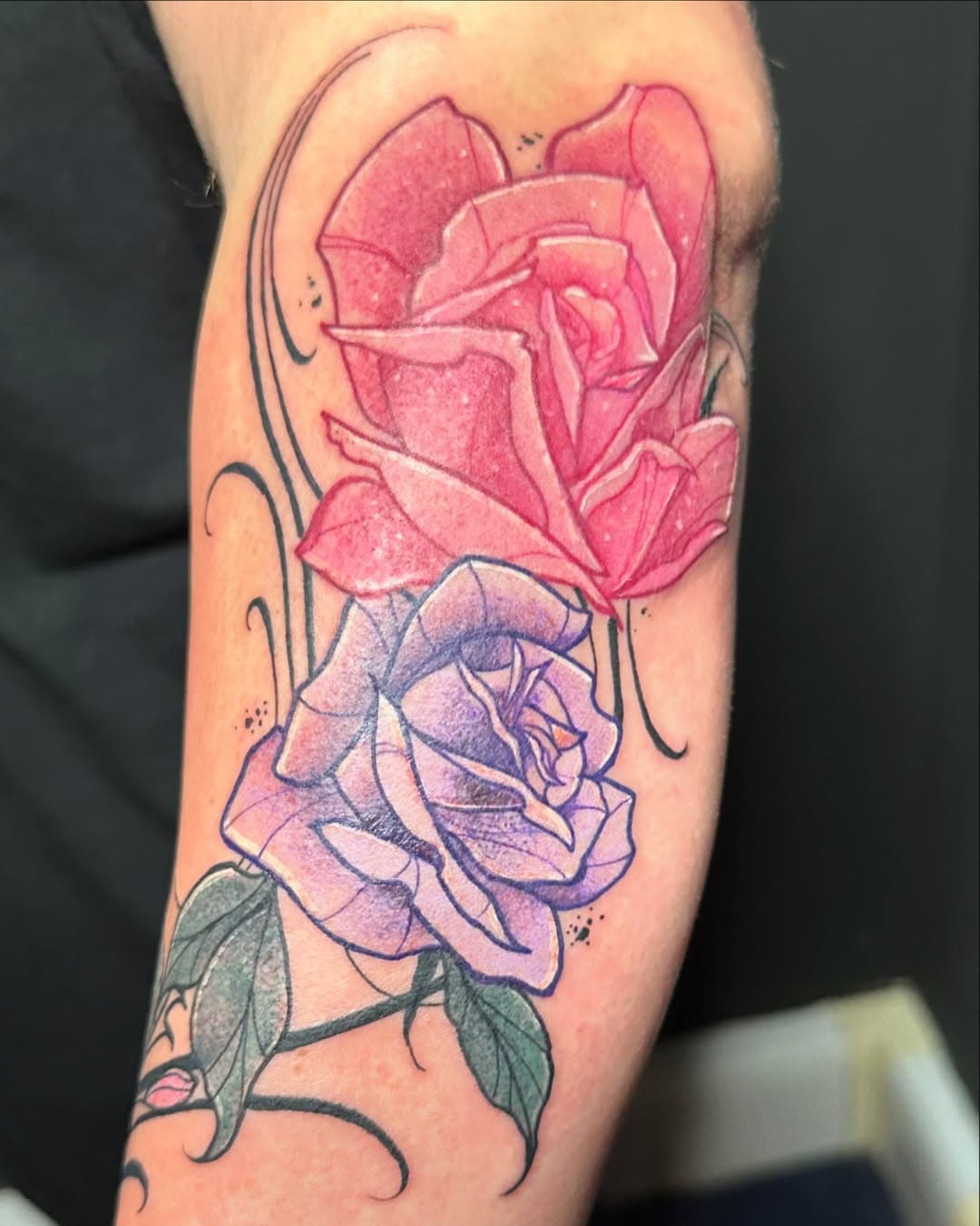 🌹🌹🌹Coloured Roses🌹🌹🌹

••••••••••••SWIPE FOR MORE•••••••••••••••

#freehandtattoo #inktattoo #tattooart #instagood #bournemouttattoo #animetattoo #mangatattoo #art #photooftheday #gamertattoo #sketch #tattoolovers #dotworktattoo #tattoostudio #tattooed #inkedmag #instaart #bodyart #photography #amazingink #tattooist #tattooloveart #blackandgraytattoo #inkedmagazine #tattooinspiration #instagram  #inkedlife #inkaddicts