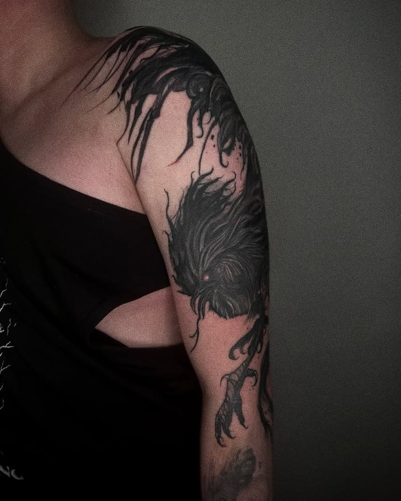 - Finally got to finish this one, It was a lot of fun, Thank you for sitting through that tough session!, Enjoy your new piece and see ya later!, Cheers mate!

- Front is fully healed

- Bookings are open in Berlin Germany, You can find me now at @nebel_berlin !

- #tattoo #tattoos #tattooer #tattooing #tattooart #tattooartist #tattoodarkartist #darkartist #rooster #tattoorooster #graphictattoo #tattooidea #bigtattoo #tattooberlin #berlintattoo #berlintattooartist #berlindarkartist