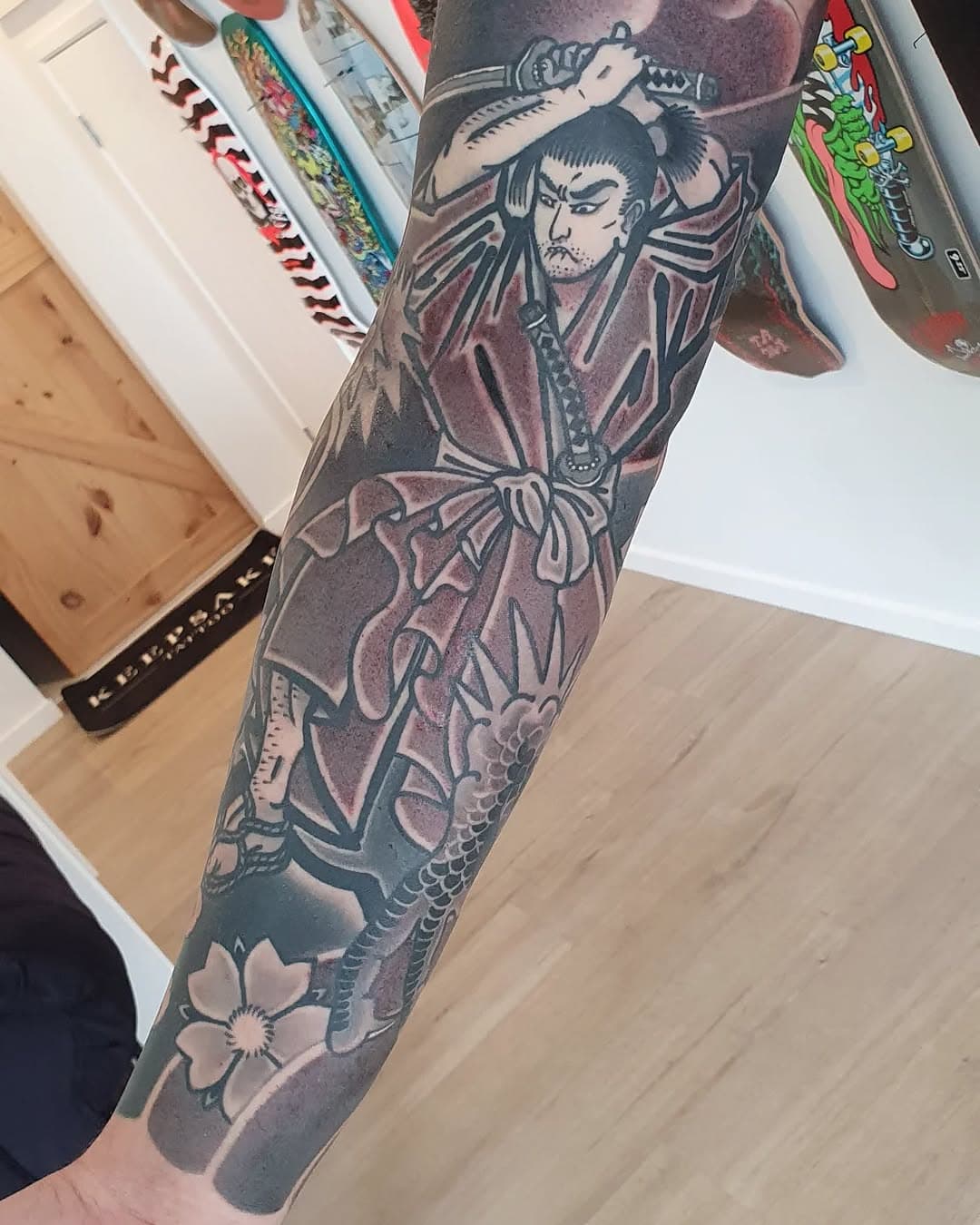 Kodyn's sleeve all completed. Will get some good healed photos next time. Thanks dude! Taking bookings for January now. All styles and size tattoos. Any questions, flick us a message.
WWW.KEEPSAKETATTOO.CO.NZ