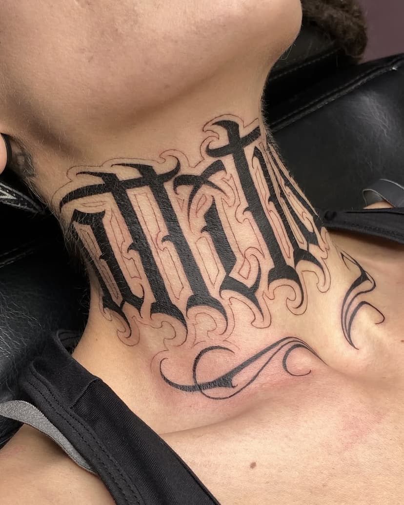 ✖️attitude✖️ gracias tía por confiar tu cuello!!! Freehand letters en el barrio!! 

Si estas interesado/a en algún curro...

•Contacto 646142504 (tlf & wsp)
 ⚜️ @realfamitattoo DM ⚜️
 
 ✖️REAL FAMI TATTOO✖️
Calle Getafe 9, Leganés. MADRID

 ✖️ @scriptdealerscrew ✖️

#barrio #barrioletters #tattoo #lettering #letters #letteringtattoo #madridtattoo ##handmadeletters #leganestattoo #letras #leganes #madrid #customlettering #freehand #chicano #scriptdealers #scriptdealerscrew #madridletters #realfamitattoo #josesancheztattoo #madridsur #chicanotattoo #criminallettering #letteringmadrid