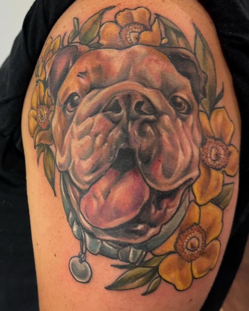 Here’s a cute little dog portrait from a few weeks back. I’d love to do more projects like this and have this week available for appointments. If interested in booking please message or email #tattoos #petportrait #tattooartist #sunybroome #binghamtonuniversity #607