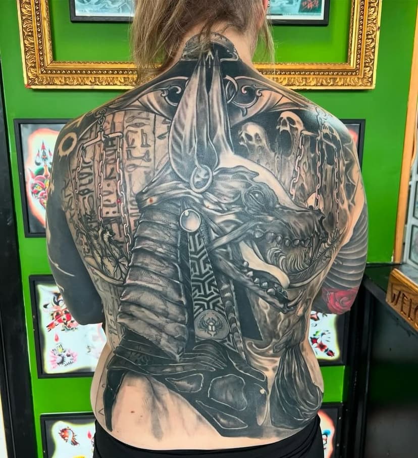 Backpiece by Danny 🤩 @bloodandblack