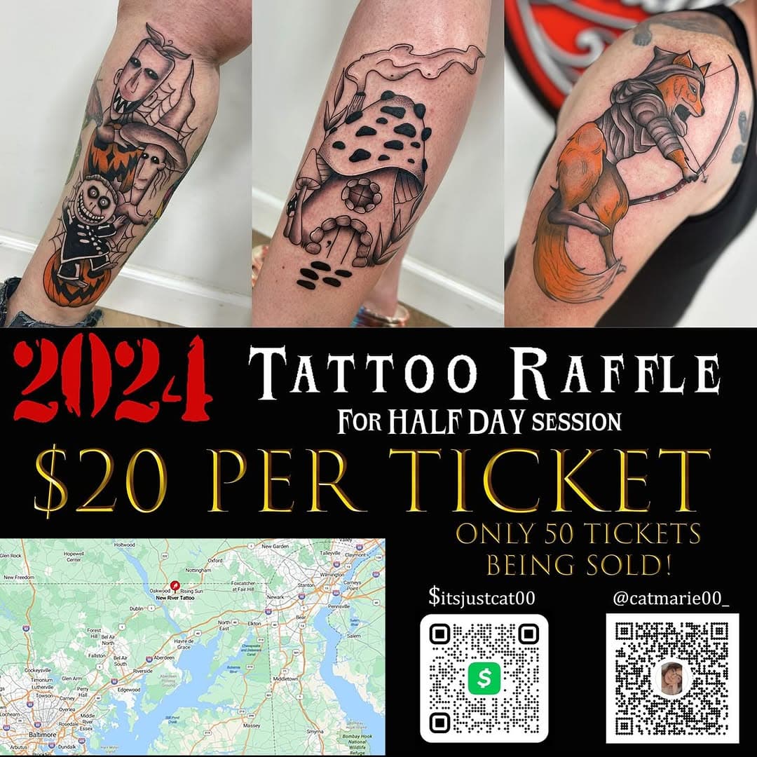 Cat has 12 tickets for her raffle available. Let’s get her sold out so we can draw a winner!