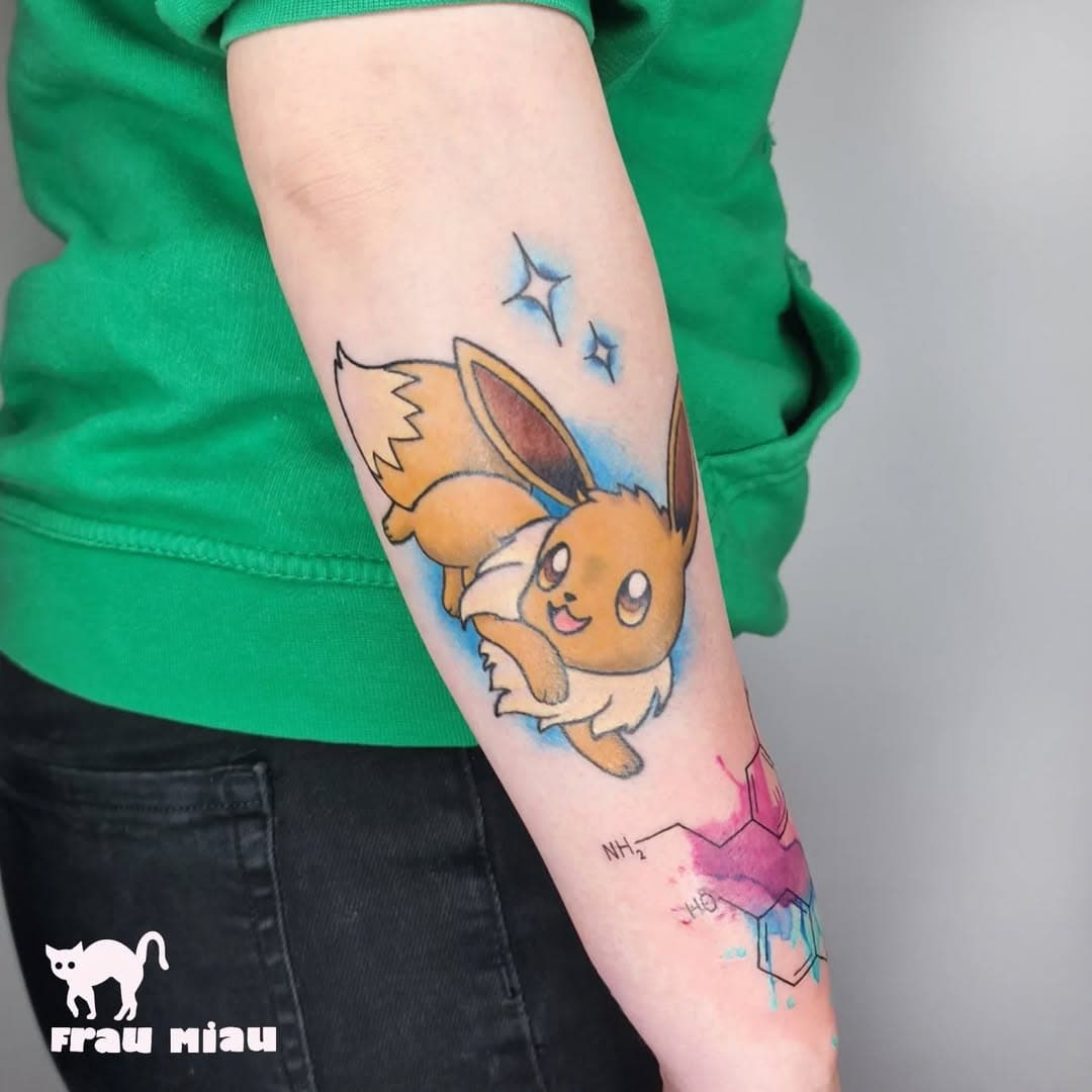 Evoli 🧡

#evoli #evolitattoo #pokemon #pokemontattoo #gaming #gamertattoos #adventure #procreate #cute #colourtattoo  #cutetattoo #tattoofun #inked #tattoo #lovetattoo #nerd #nerdtattoo #geektattoo #germantattooers #düsseldorf #korschenbroich #inkedgirls #inkedboys