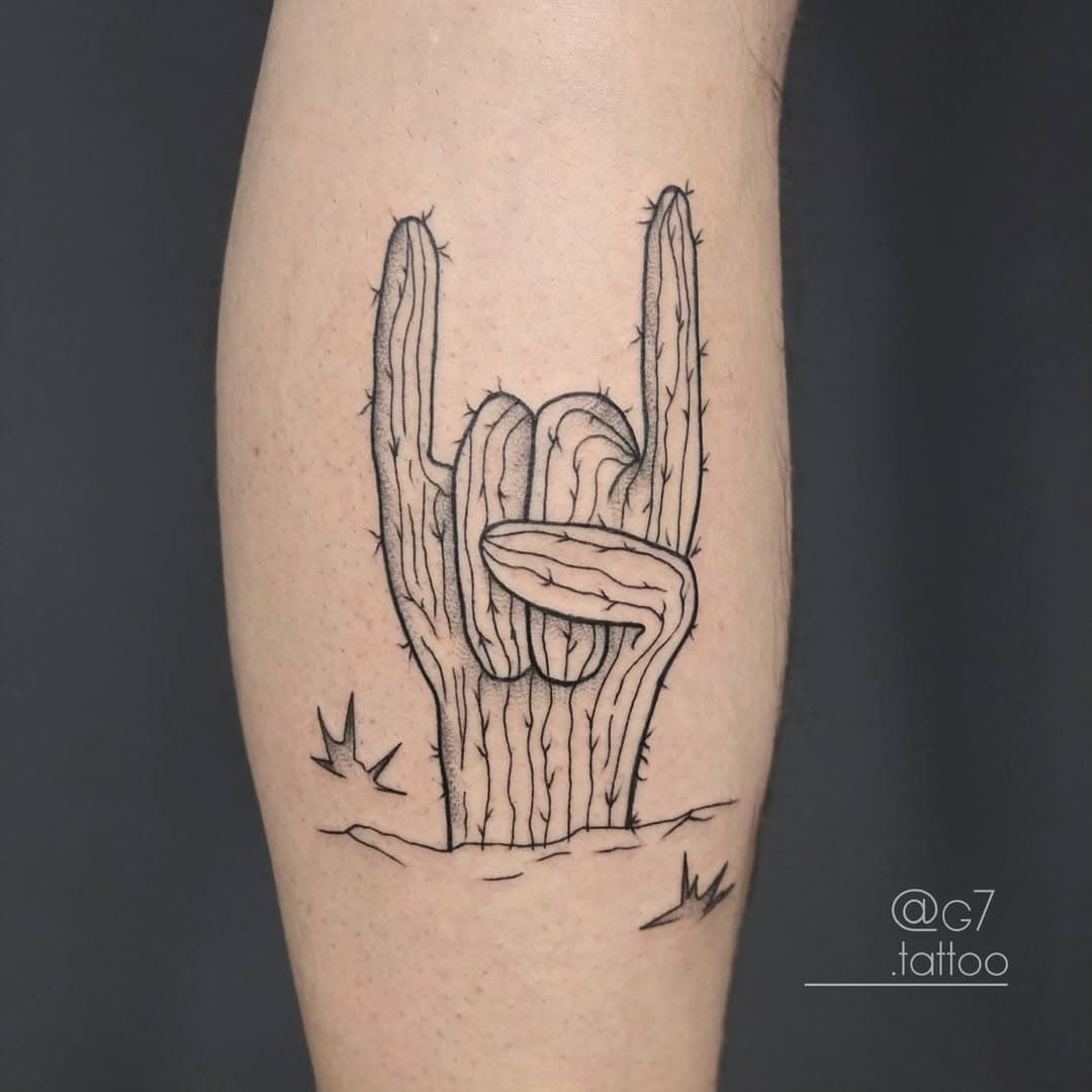 Uma tattoo que simboliza com criatividade e estilo a união de um casal! Ele curte um rock and roll e ela vem do lindo Nordeste do Brasil! Obrigado pela confiança no meu trabalho 🙌🏻 
.
Orçamento e agendamento pelo watsapp 11 94373-7772 (link na bio) 
.
.
.
.
.
#cactustattoo #tatuagemcactus #rockandroll #tattoorock #tatuagemrockandroll #tattoo #tatuagem #tatuagemtraçofino #morumbi #vilaandrade #panamby #tatuadormorumbi #tatuador