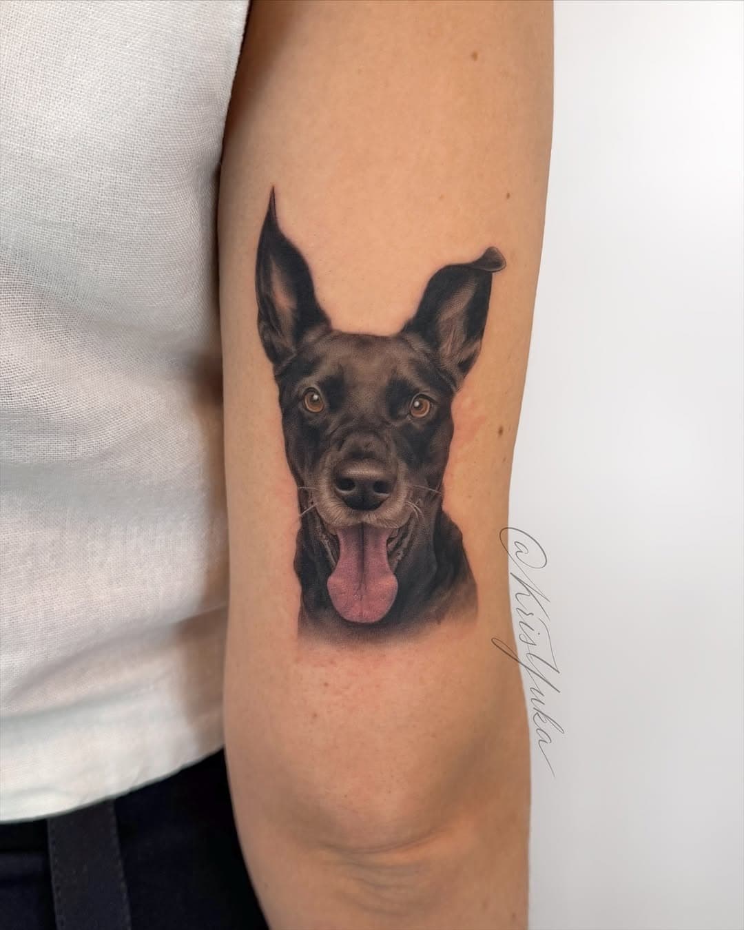 Lana pra Giovanna,

A tatuagem da Lana foi feita lá e Maio desse ano, e como muitas outras, acabou ficando sem ser postada na correria do dia a dia.

Ainda assim, cada trabalho é especial, e é maravilhoso poder registrar essas conexões tão genuínas entre humanos e seus pets. Obrigada @gisandrini, por confiar em mim para eternizar a Lana na sua pele ♡

#sãopaulo #tattoosp #tatuagememsp #electricink #pftattoomachines #out #prep #cleanup #afterall #catslobber #film #electricinkbalm #nanopencustomdeluxe #nanopendeluxe #cartuchoblackcat #ravenblackfineline #easyglow #blackcat ⚡️🐈‍⬛

CUPOM 3% OFF @electricink - KRISTIE2024