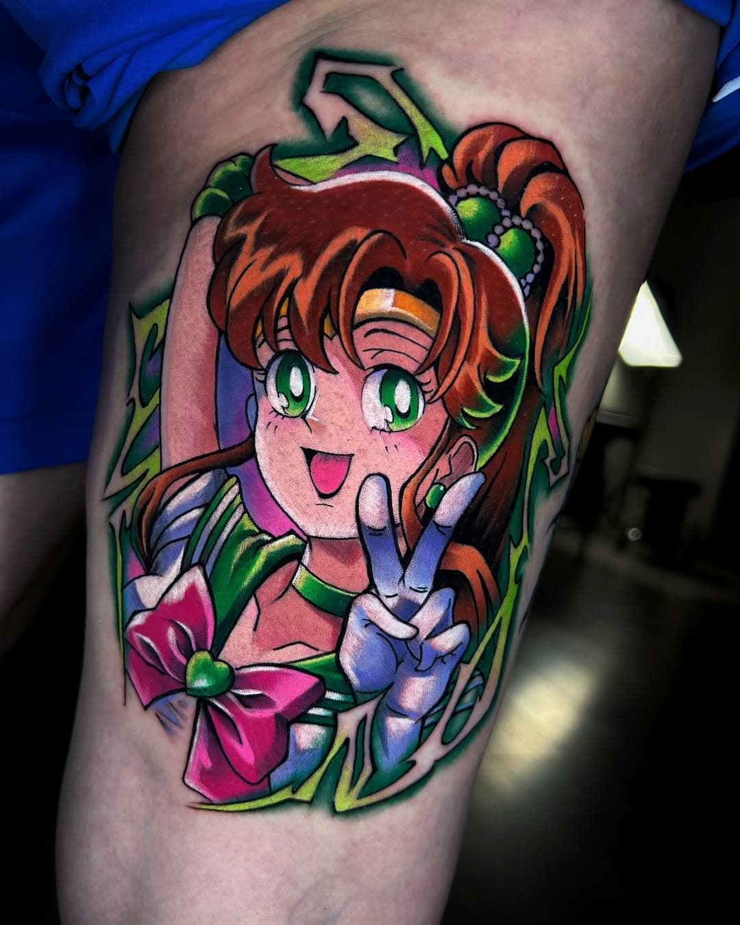 Sailor Jupiter 💚
Eseguito da @mate_ttt 🔥 titolare e resident tattoo artist specializzato in #animetattoos . Contattaci o contattalo per info o per prenotare il tuo nuovo tatuaggio.

#sailorjupiter #sailormoontattoo #sailorjupitertattoo #anime #animetattoo #animeink #legtattoo #sailormoonedit #jupiter #sailormoonfanart #sailormoonfan #nerdy #nerdtattoo #nerdgirl #coloredtattoo #sardegna #sardegnatatuaggi #sardegnatattoo