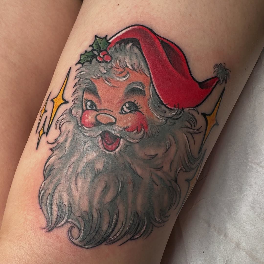 Had all the festive fun today for the flash day!

Here’s one from today on @geelloyd24 

Thank you so much for coming in to the this done!

I would love to do more festive themed tattoos even if in the new year!

Sponsored by: @tattooeverythingsupplies / @butterluxe_uk