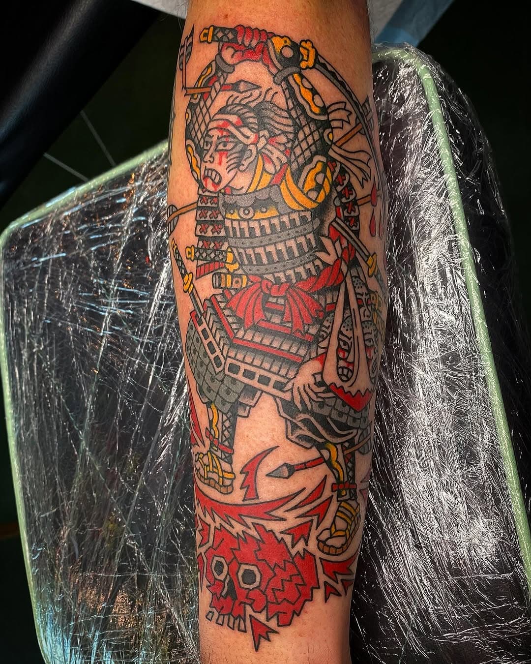 Rampaging Samurai, done for Will. Thanks for getting that man. Swipe to see some more stuff. Why not?👀⬅️⬅️⬅️
🗡️🩸☠️🗡️🩸☠️🗡️🩸☠️
To book a tattoo, DM me on here.