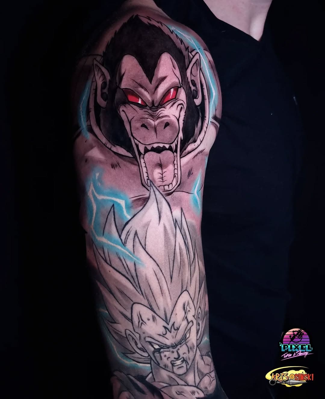 Dragon Ball Tattoo
Black n Gray Oozaru as last piece of Vegeta tribute full sleeve for Kamil.
Done using best stuff @pepax.official @barberdts_polska 

.
.
.
.
.
#tatuaże #dziara #animeedits #animelover #animeart #otaku #pepaxcartridges #pepaxlance #polskichlopak #polskadziewczyna #dragonball #dbz #vegeta #majinvegeta #oozaru