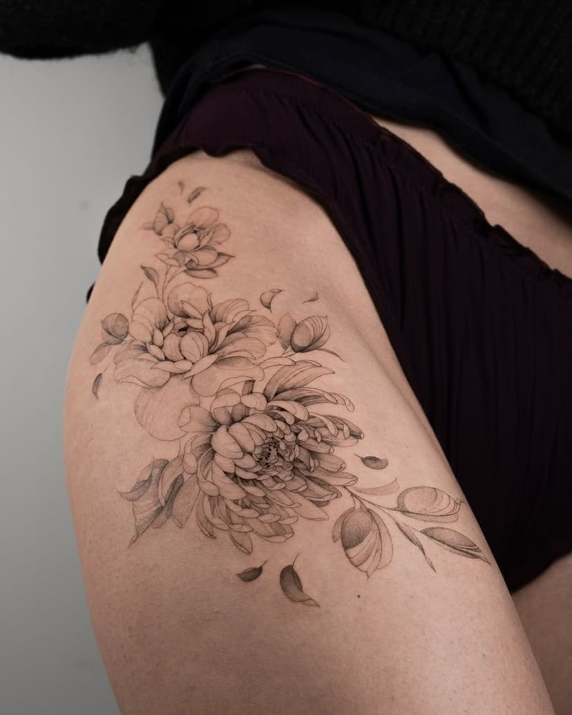 Composition florale 💐
Contact : naokotattoo@gmail.com #tattoo

 #tatouage #paris #paristattoo #tattooparis #tattooist #tattoed #floraltattoo #finetattoo #fineline #fineminetattoo #finelinetattoos #naokotattoo