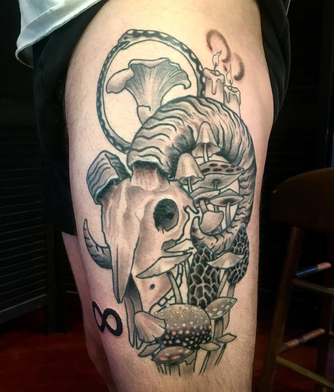 Life, death, life from death, remembrance, and the continuum.  Somewhat recent work completed on Tony, who deleted his Instagram account a long time ago (which is an enviable move, but that’s another story).