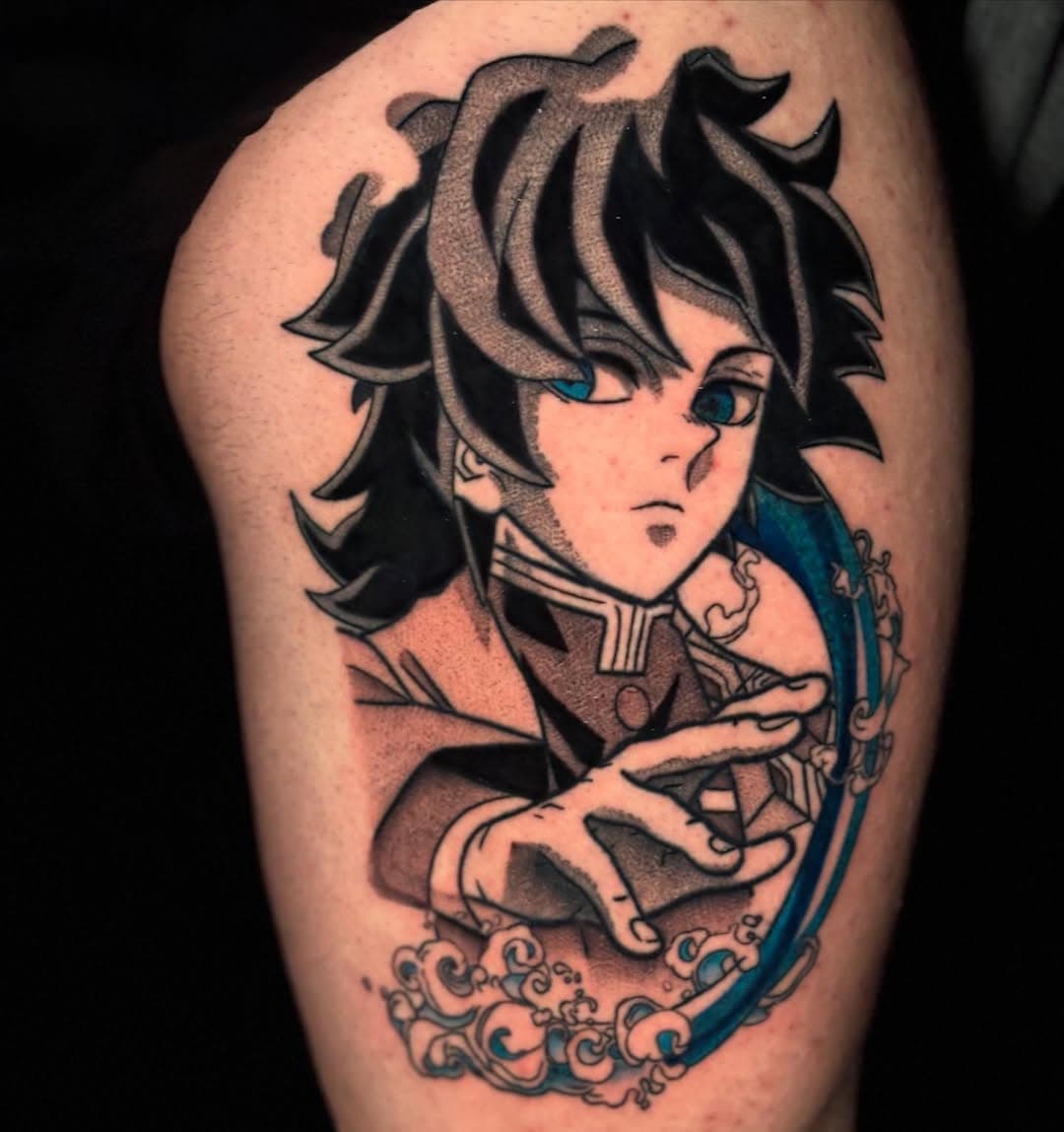 Finished up this #gyu on @apodacaezra Thanks as always for the trust my brother 🙏 until next time 🫡

#demonslayer #hashira #waterhashira #anime #animeink #animetattoo #animetattoos #animetattooartist #popculture #popculturetattoo #animetattooheaven #raleightattoo #raleightattooartist #raleightattoos #nctattooers #nctattooartist #nctattoos #nctattoo #nctattooer #goldencoils #goldencoilstattoo #gct