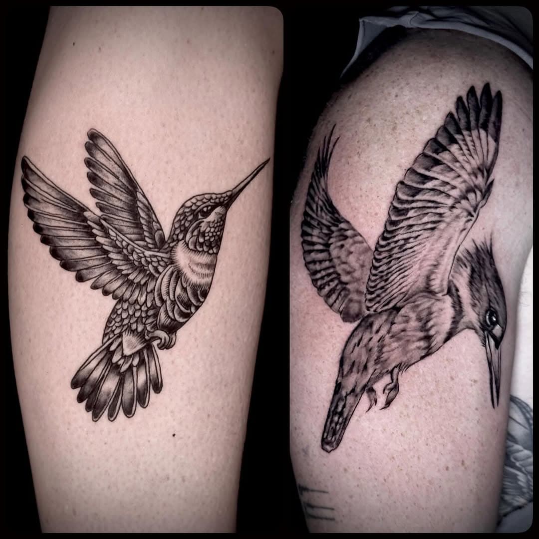 A couple of birdies I did in the last 2 days on brother and sister 😎
