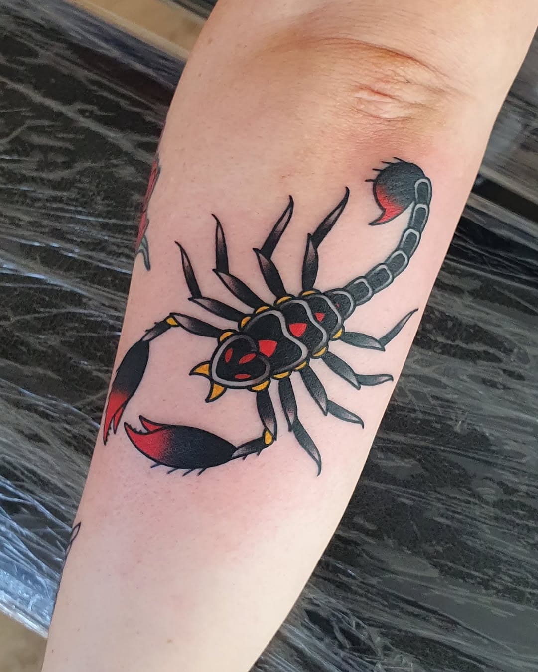 Trad scorpion for Caroline. Thanks! Limited spaces left in January and February. Get in touch to book a session.
WWW.KEEPSAKETATTOO.CO.NZ