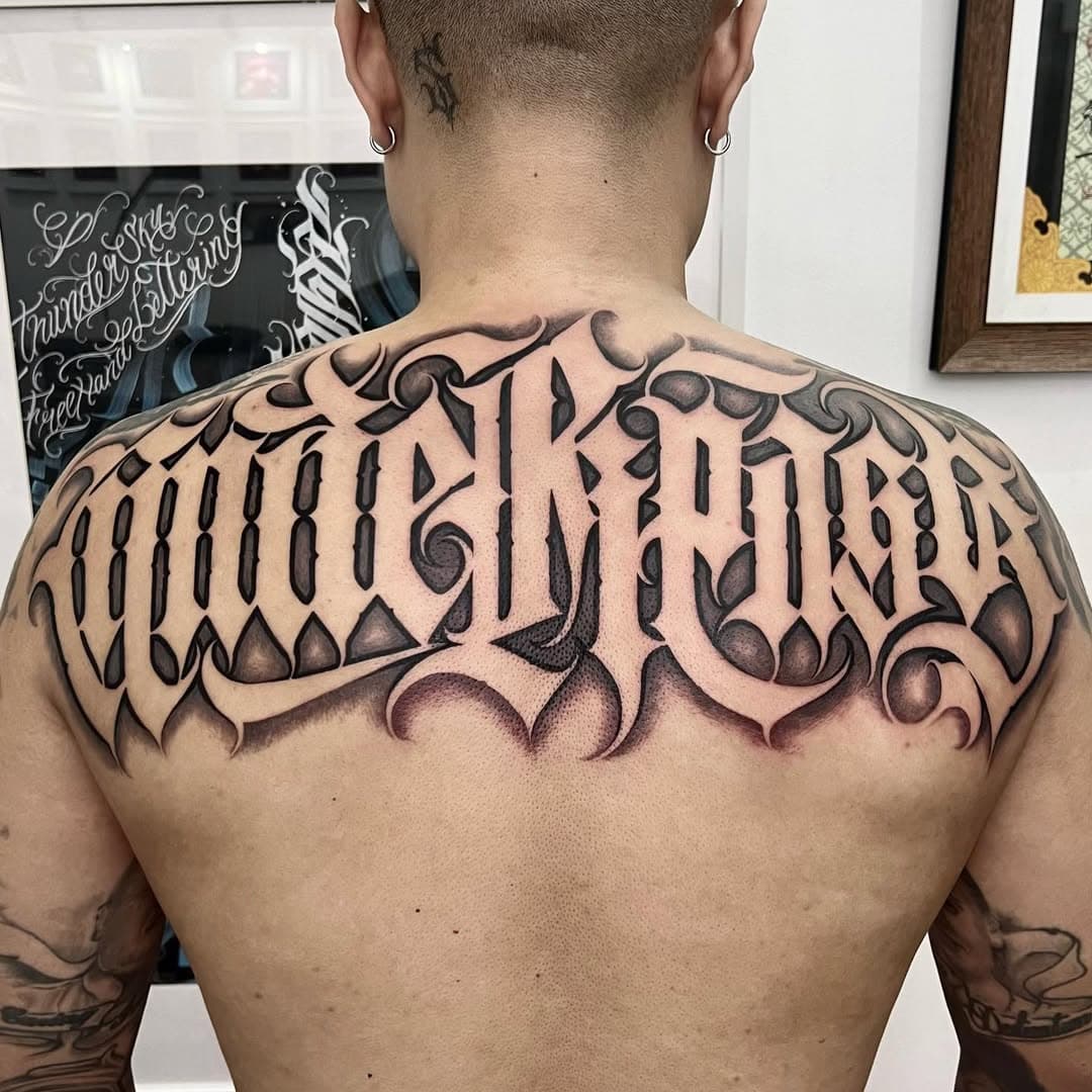 It‘s great to be here again in Bangkok @bkk_ink_tattoo_studio 

#lavatattoo #BGL #bglteamchina #a719 #tattoo #artwork

done with @bishoprotary @bigsleepsink  @emalla.official @trendytattoosupply #bishopfamily #bigsleepsinkworldwide #MakeTheSwitch

#script #calligraphytattoo #letteringtattoo #calligraphy #letter #lettering #freehand  #handstyle

@letteringshow @masteroflettering @broken_script_gang_italia @lettering.limitless @letteringfinest @letteringsjunkie @letteringhustlers @bornforlettering @proletteringita @custom_letters1 @thelettergods @letteringcartel 
#masteroflettering #letteringhustlers #bornforlettering #proletteringita #custom_letters1 #thelettergods #letteringcartel