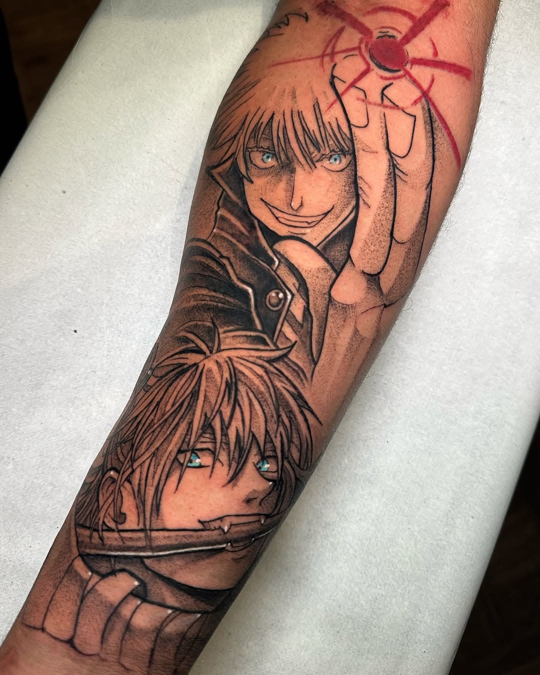 Jujutso Kaisen | 💫

Quer tatuar comigo? Me chama no link da Bio.

#jujutsokaisen #gojosatoru