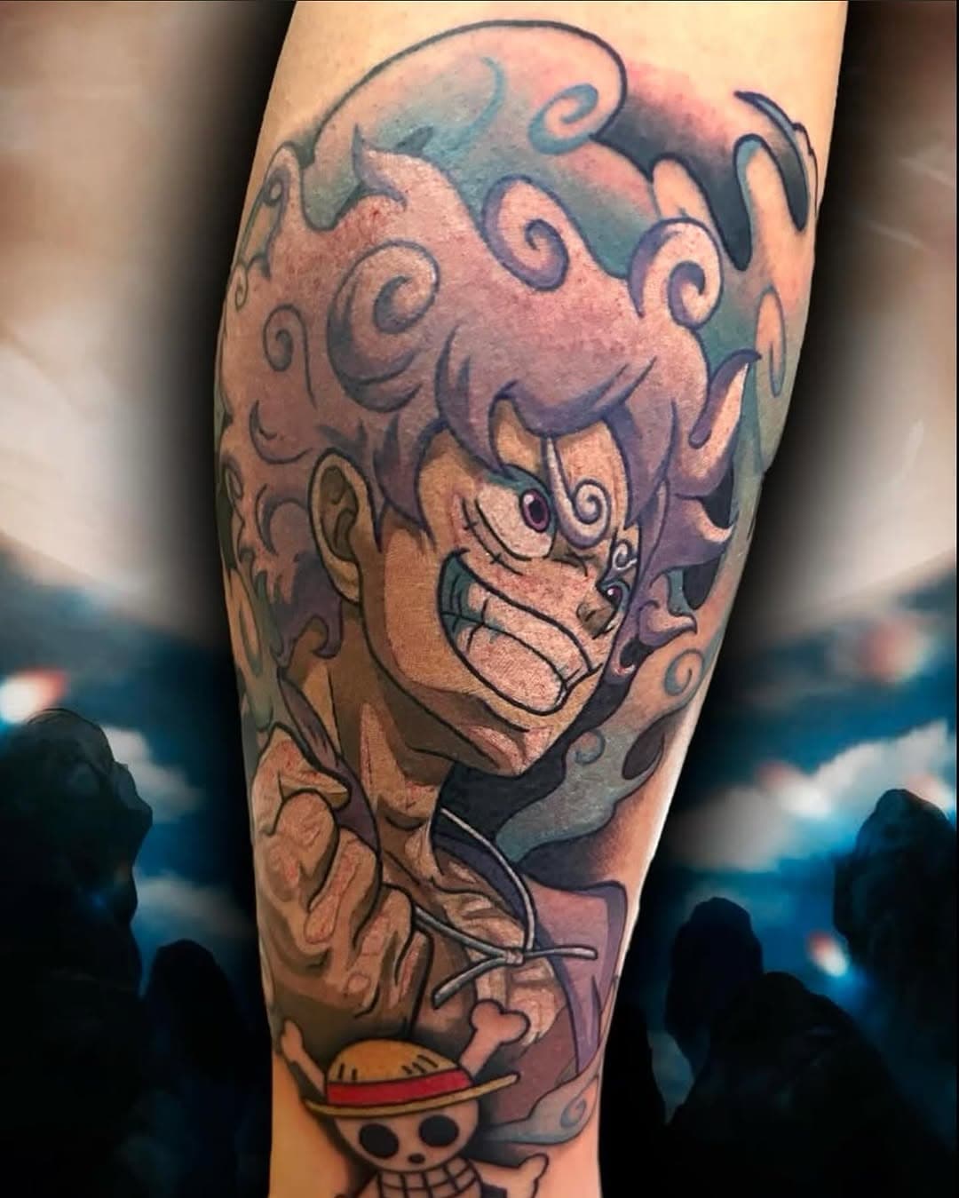Gear 5 Luffy Tattoo by Tina Miller ( @pa.tina.tattoos )

#allentown #allentownpa #luffy #onepiece #gear5luffy #mindseyetattoo #mindseyeink #tattoo #anime