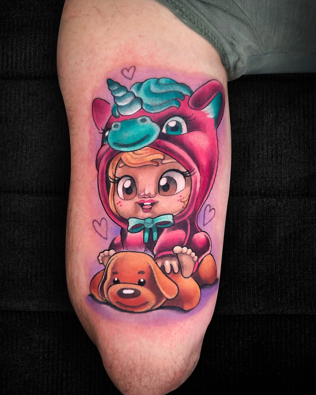 Un unicorno, un peluche e un sacco di colori in mood carino e coccoloso 🦄🐻

🪐 SpaceinkTattoo, Sicily - Milazzo 🇮🇹

Info e appuntamenti: 
• Via Ettore Celi 2, Milazzo 📍
• spaceink_tattoo@hotmail.com 📩
• 3460970191 📞

#tattoo #newschool #newborntattoo #colortattoo