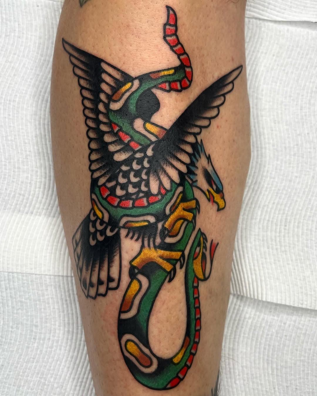 Thanks Harley! @alfredstreettattoo Dm for bookings 🌴📕