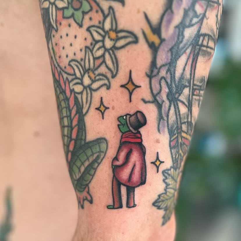 Only one more sleep ‘til Christmas!

I did this Kermit as Bob Cratchit from Muppet Christmas Carol for Max about a year ago, and it’s seriously the coolest filler you could choose! 

I hope you’re all doing exactly what makes you happy for the holidays ❤️ 

#muppetschristmascarol #muppettattoo #bobcractchit #traditonaltattoo #tattoo #kermitthefrogtattoo #kermit