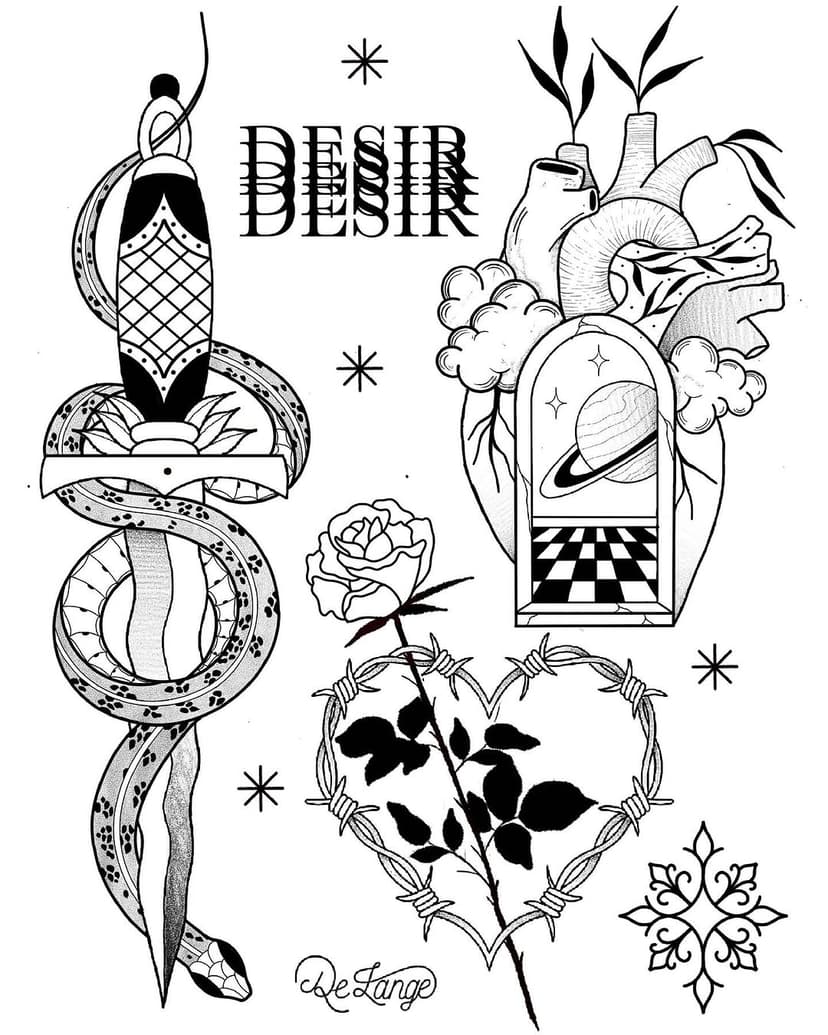 New flashs available, please dont copy. Booking : delangetattoo@gmail.com.
.
MONTPELLIER 🇫🇷
✨GUEST✨: 
- PARIS : 23 au 25 janvier
- LILLE : 7/8/9 février
Booking : delangetattoo@gmail.com
.
#blackwork #tattoo #life #lifestyle #design #montpelliertattoo #montpellier #dotwork #dotworktattoo #linework #onlyblackart #art #contemporarytattoing #moderntattoos #fineart #delangetattoo #flashwork #flashworkers #paristattoo