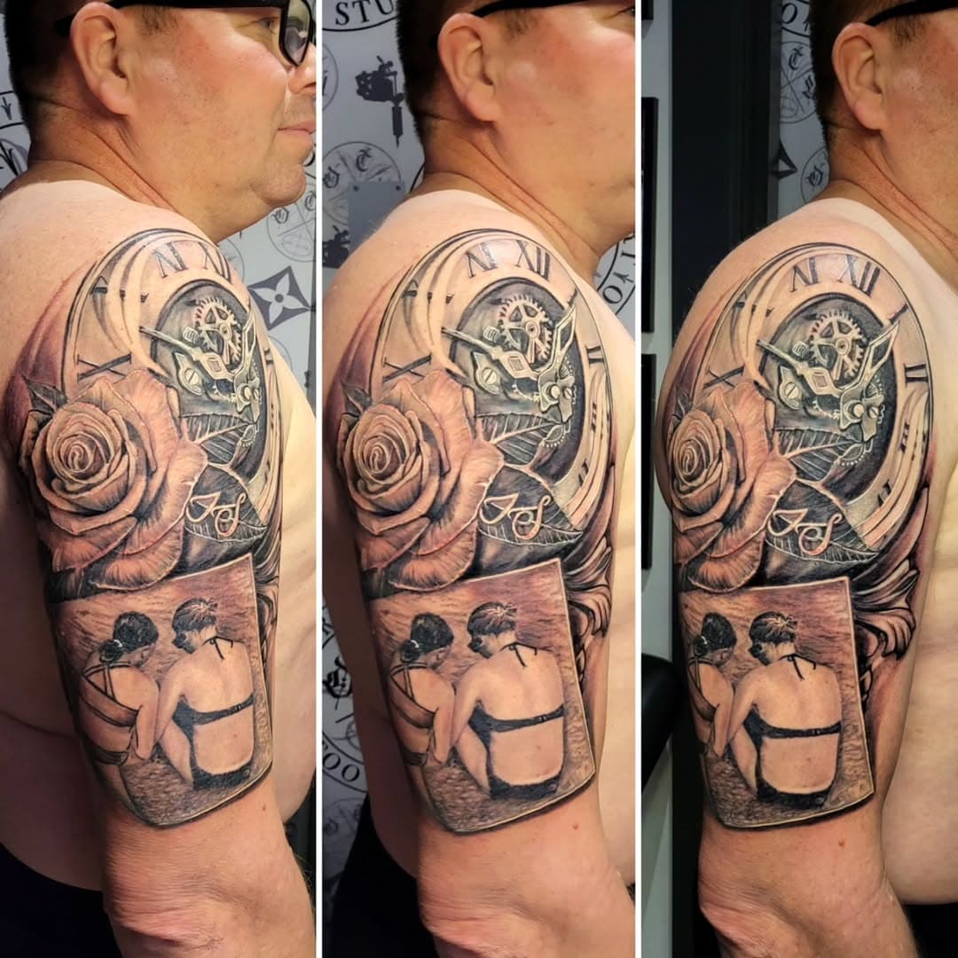 No gimmicks, no filters. It was awesome to catch up with Paul today and finish his cover-up we started a few weeks ago. More to come soon🤟 Tattoo done by @dmitri_the_terrible at @darktrinitytattoo #cnctattoo  #blackandgreytattoo #blackandgrey #vikingtattoo #grantownonspey #tattooartist #tattoo #tattooart #tattooing #blackandgreytattoos #tattoos #tattooist #tattooideas #tattoolife #tattooer #tattooed #inked #tattoodesign  #ink #bnginksociety #tattooink #tattoostyle #bngtattoo #portraittattoo #bng #rosetattoo #traditionaltattoo #blackworktattoo #blackandgreyrealism #inkedup