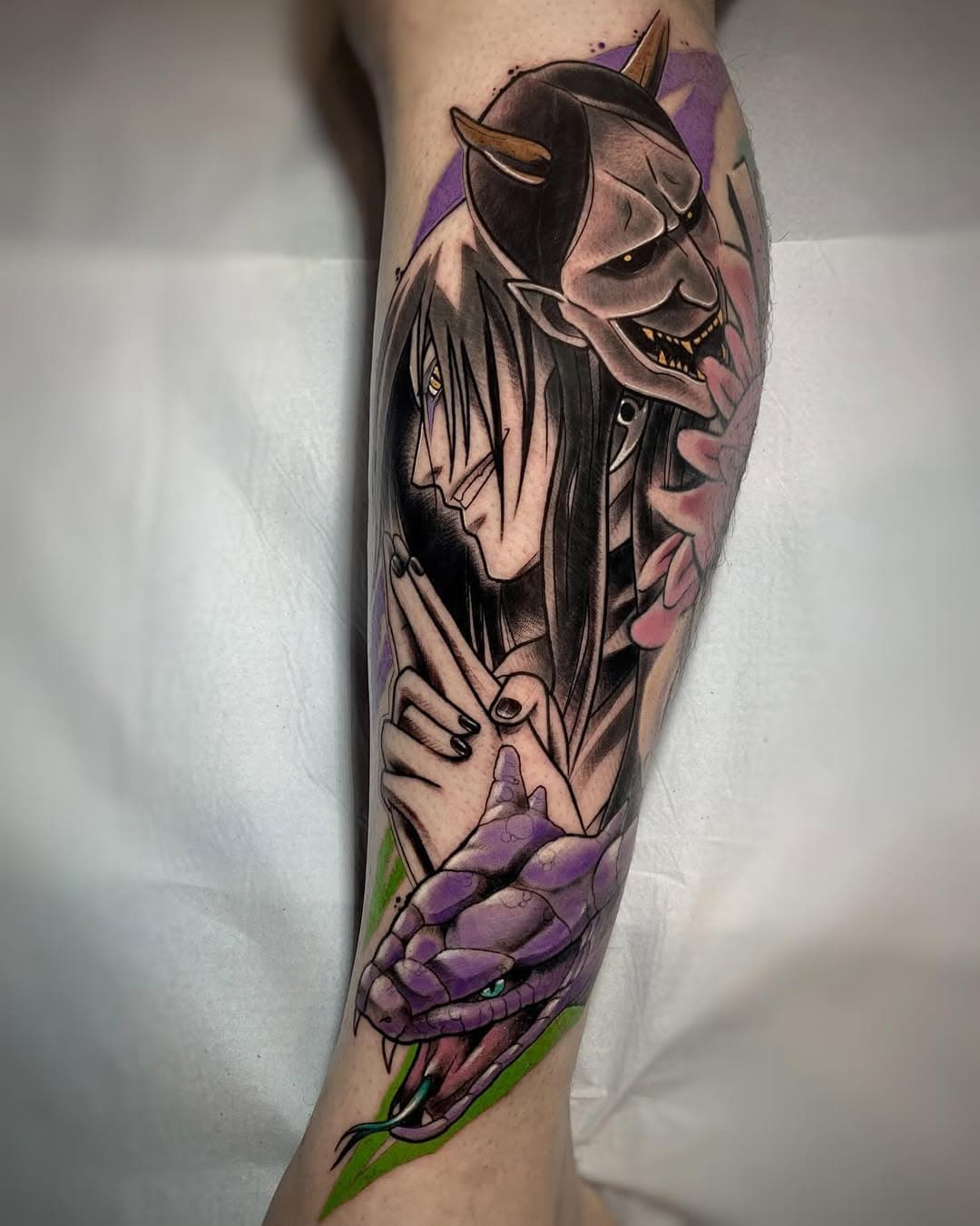 OROCHIMARU - NARUTO 
Booking open - London🇬🇧
Últimos horários janeiro - 2025 - Bh/Brasil.
.
.
.
.
#tattoo #tattoolondon #londontattoo #london #naruto #animetattoo #tattooanime #narutotattoo #orochimaru #orochimarutattoo