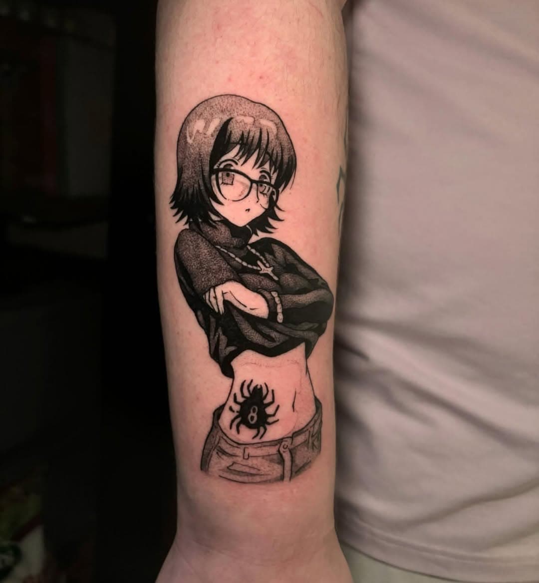 Lovedddd getting to do this Shizuku hxh piece today !!! Message me for some more anime pieces !!

#tattooshop #tattooshop #tattooartist #animetattoo #animetattooartist #hxh #hxhtattoo #anime