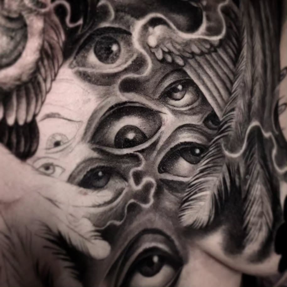 Here's a fun, freehand WIP I been making.
 Have a last-minute opening 💥💥TODAY!!! PLEASE REACH OUT THROUGH DM OR EMAIL TO GET A TATTOO TODAY!!💥💥 or book now for February. 

#artoftheday #angel #angeltattoo #art #artist #beckercollege #blackngreytattoo #bnginksociety #clarkuniversity #creative #design #drawing  #explorepage  #eyes #eye  #goodtattoos #girlswithtattoos #goodvibes #holycrosscollege #handmade  #igworcesterma  #massachusetts #masstattoonetwork #newenglandtattoonetwork #worcesterma #worcester