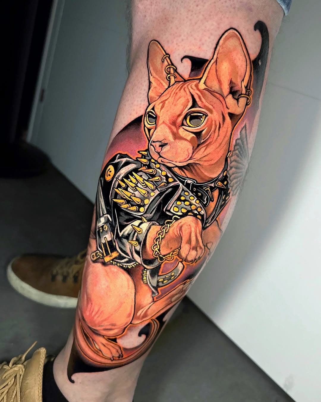 ⚠️Very Loud Kitty ⚠️

Done using @fluidtattoomachine 
@bodysupply_needles 🥇🥇🥇

_________________________________________________________
•
•
•
•
•
•
•
•
#tattoo #tattoos #neotraditional #neotraditionaltattoo #cat #cattattoo #cattattoos #milanotattoo #comotattoo