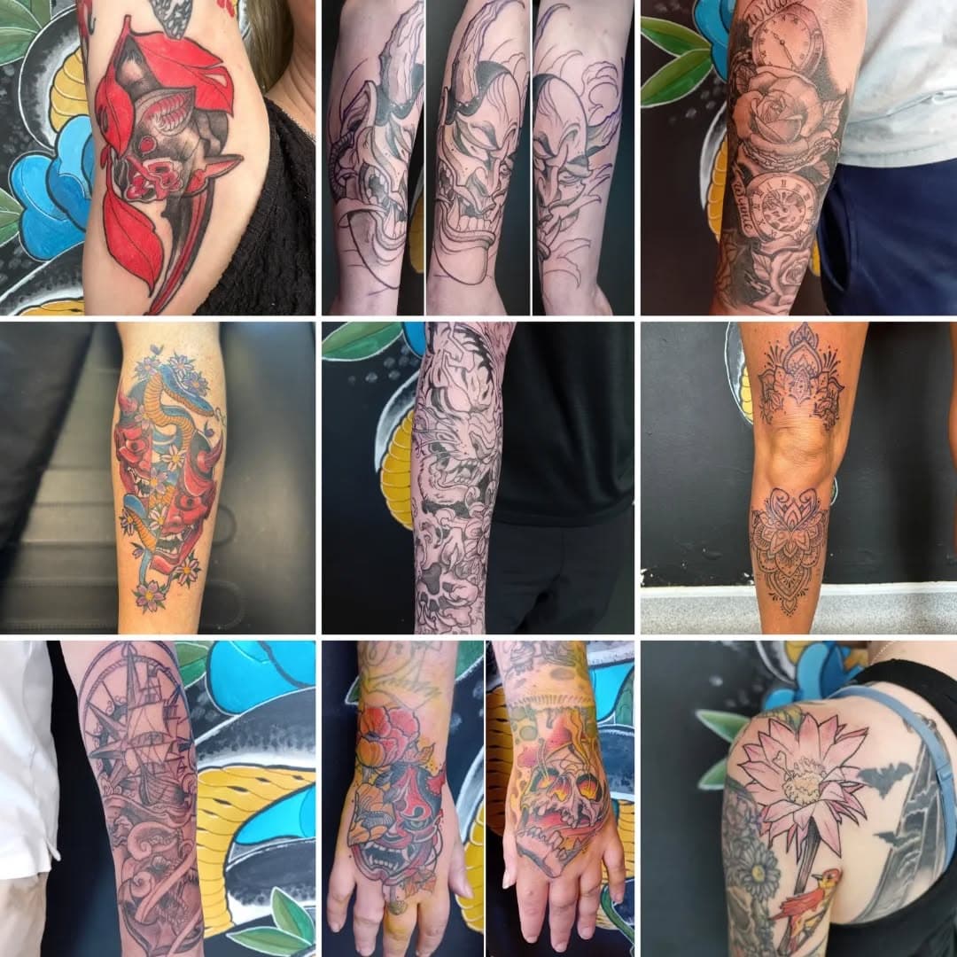 2024 done and dusted, here are a few of my favourite tattoos this year. Looking forward to 2025, hoping to see all of you in the shop for some fresh ink soon. 
Happy New Year from BR Ink.