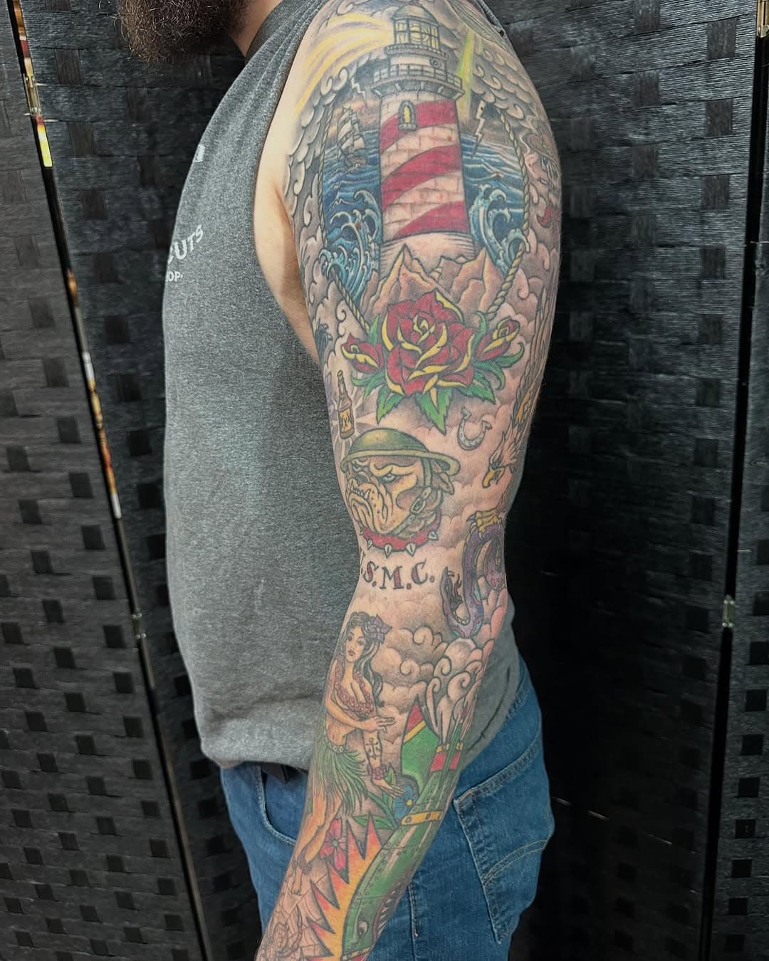 Traditional sleeve by GregLaBarbera