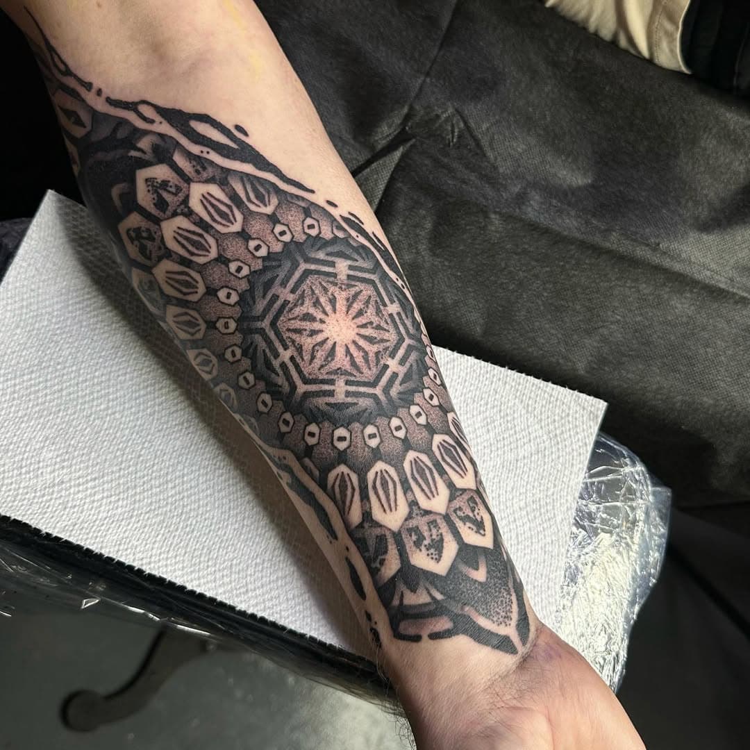 Last one for the year was the start of a sleeve! Thanks Gregory for your strength we knocked this out with the quickness. Excited to see this whole arm completed. Y’all be safe out there tonight