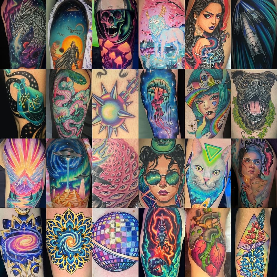 Wrapping up 2024 I’ll save the long winded caption and say I learned a lot this year about appreciating how lovely a smaller beautiful circle is and smelling the flowers on the ride of life. A year married with my ride or die, talented and motivated as hell, incredible babe that is @ladysharktattoos 😘  Thanks to my clients, friends and fellow humans going through life too ‘ their best ❤️