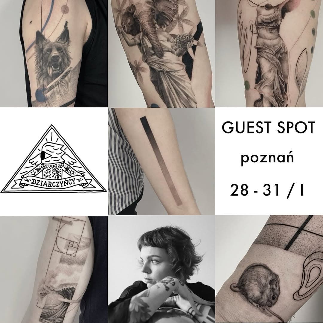 //. g u e s t s p o t - p o z n a ń 🤍

Halko! 28-31 stycznia odwiedzam znów ukochanych @dziarczyncy w Poznaniu - jeśli kto chętnx zaklepać sesyjkę, pięknie proszę o maila na oemes.tattoo@gmail.com :) 

wszystkiego wspaniałego w Nowym Roku! 🤍

#tattoo #ink #bodyart #guestspot #guestartist #poznantattoo #dziarczyncy