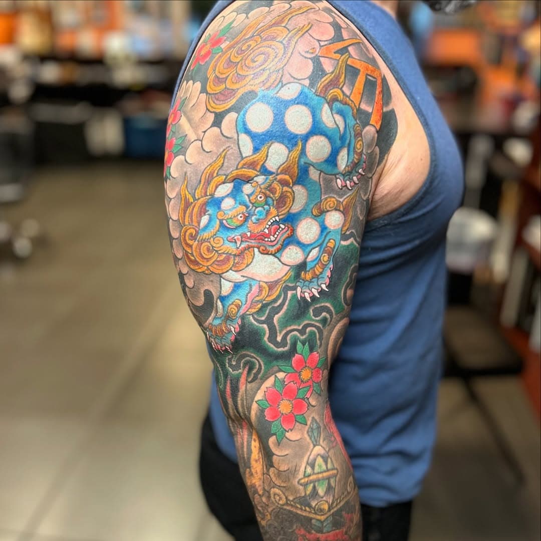 All tattooing on Angel’s arm done by @jerrybladestattoo 
Text him for consultations and appointments:
786-505-3519