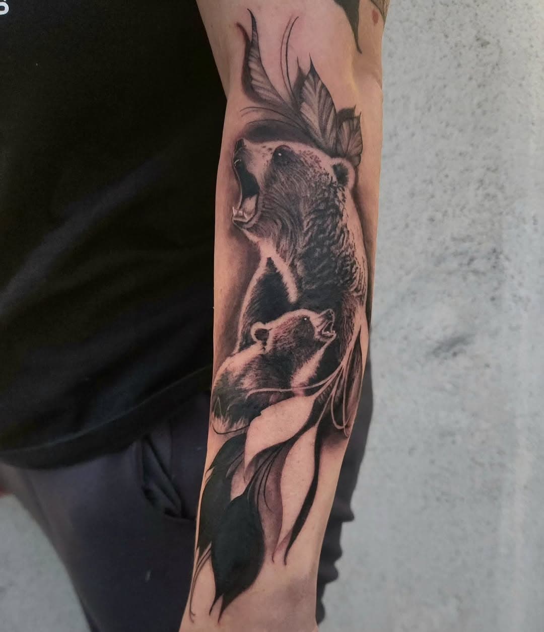 Add on to @rellik_619 sleeve inspired by the top portion of her arm done by @fabiofontinelle to keep it cohesive.