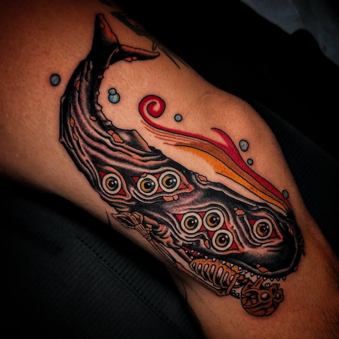 Maybe there will be peace in the abyss
.
Thanks for looking 
.
dgerbis86@gmail.com for appointments 
.
.
.
.
.
.
.
#dallas 
#fortworthtattoo 
#fortworthtattooartist
#dallastraditionaltattoo 
#dallastattooartist 
#dallastattoo
#alliancetattoosupply
#vulcanneedles
#arlingtontattooartist
#fortworth
#danielgerbistattoos
#whaletattoo
#skulltattoo