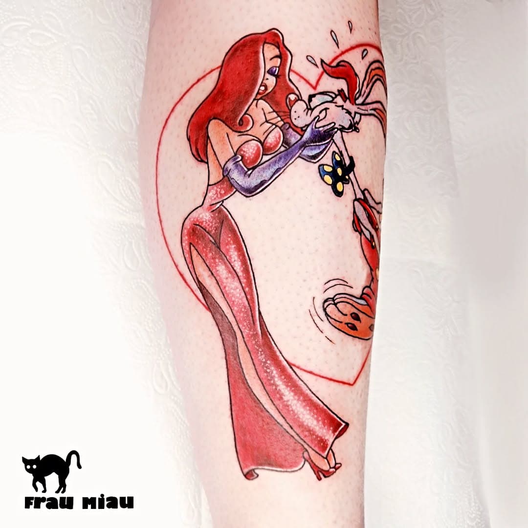 Roger Rabbit & sexy Jessica 🐰

#rogerrabbit #jessicarabbit #rabbit #rabbittattoo #coolboy #sexygirl #sexytattoo #colourtattoo  #cutetattoo #lovetattoo #procreate #tattoofun #cute #wannado #supercutetattoos #inked #tattoo #lovetattoo #nerd #nerdtattoo #geektattoo #germantattooers #düsseldorf #korschenbroich #girlswithtattoos #boyswithtattoos