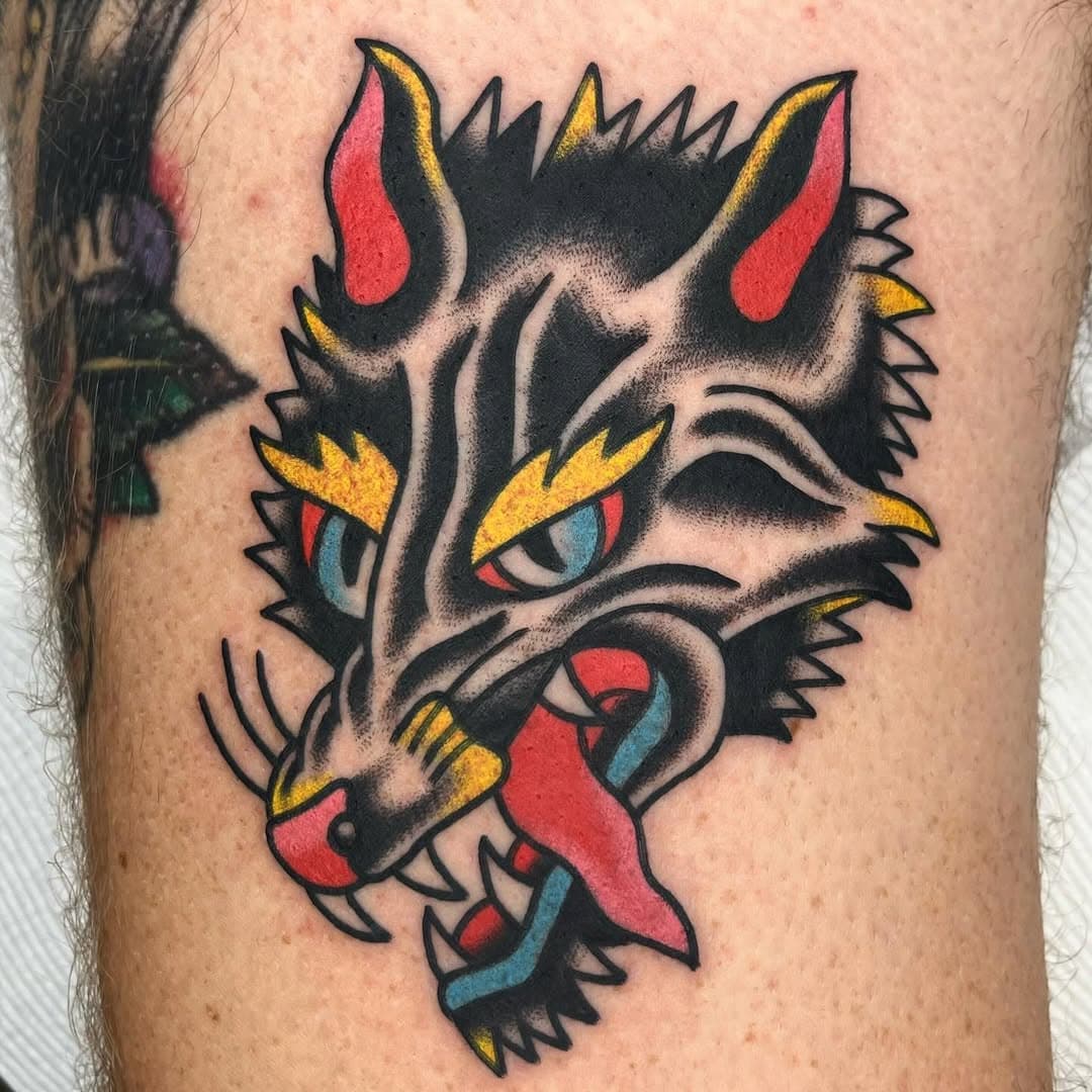 Thanks Caleb! @alfredstreettattoo time available in Jan and Feb, dm to book in 🌴📕