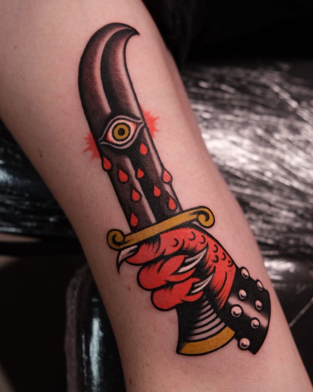 Higgs dagger for Mirco 🗡️
Thank You!!🍻🍻

Done at @deathclubtattoo 
info/appointments DM me📩

#amsterdam#amsterdamtattoo