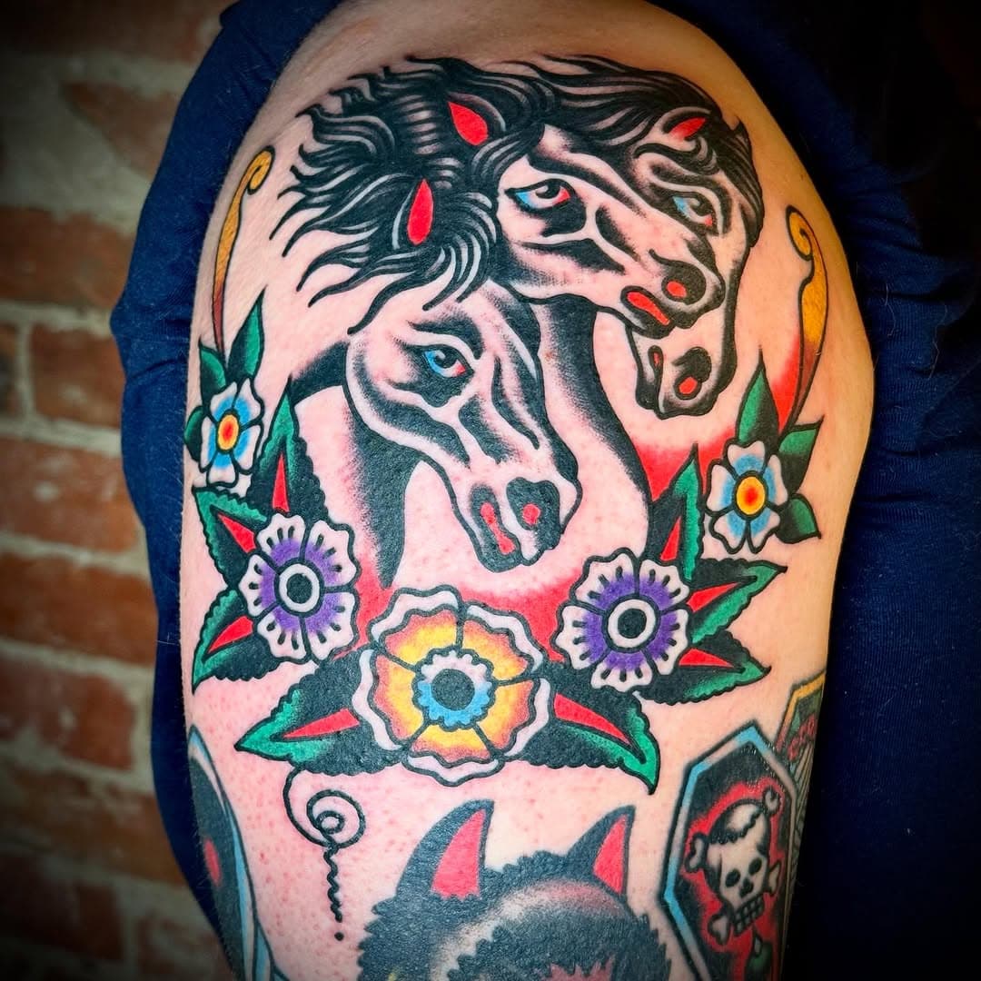 Pharaoh’s horses done @pearlharborgiftshop ♣️
☎️416-595-7184☎️