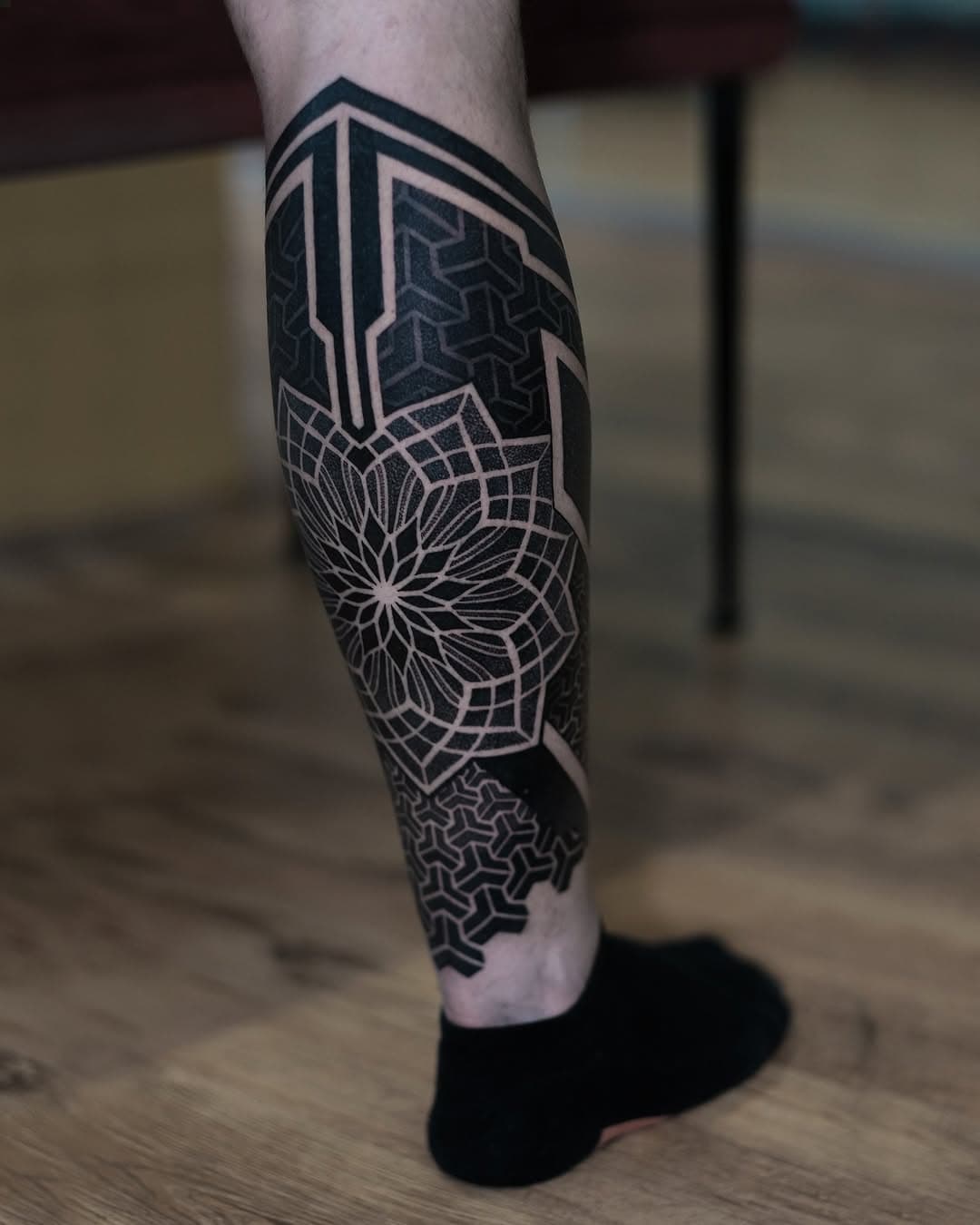 Geometric tattoo style