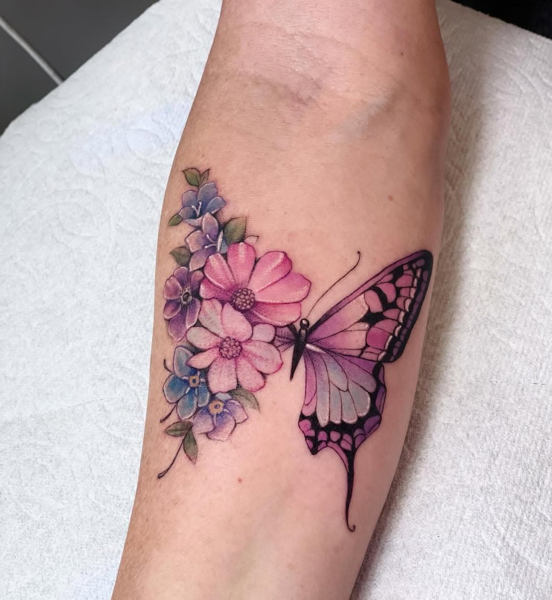 🦋 🦋🦋 Loved doing this cute lil butterfly!